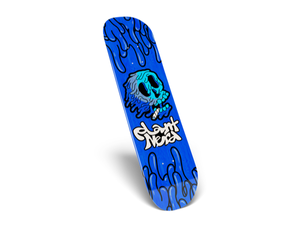 Plant Nerd Skateboard Deck - Official cannabis brand accessory